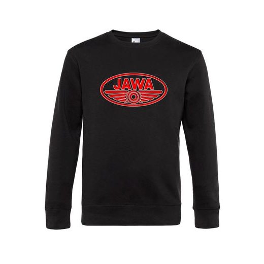 PÁNSKÁ MIKINA S MOTIVEM JAWA - ČERNÁ