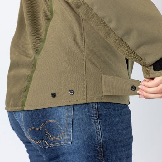 DÁMSKÁ BUNDA IXS OXY-AIR X2-351605 OLIVOVÁ