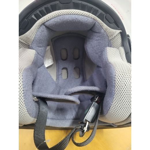 OTEVŘENÁ HELMA NERVE NH1008 SILVER (BEZ KŠILTU)