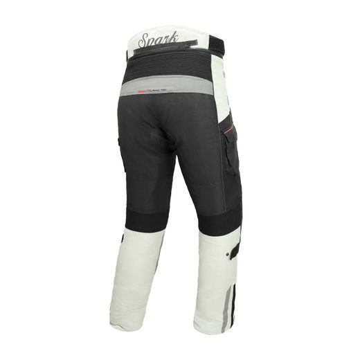 DÁMSKÉ TEXTILNÍ MOTO KALHOTY SPARK NEVADA LADY - ŠEDÉ