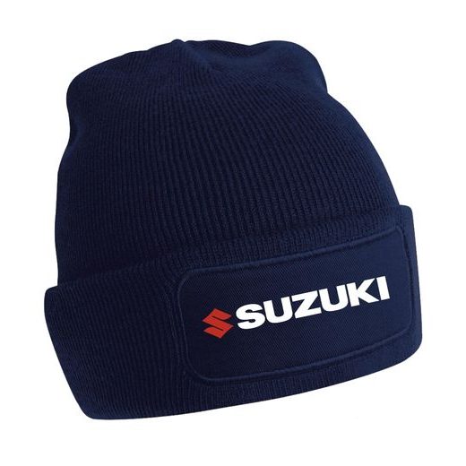 ZIMNÍ ČEPKA S MOTIVEM SUZUKI