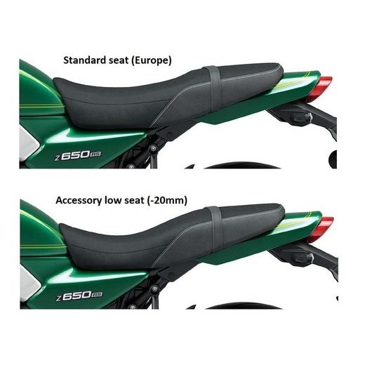 SNÍŽENÉ SEDADLO ERGO-FIT® PRO KAWASAKI Z650 RS (-20MM)