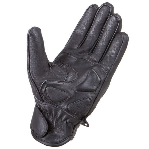 WOLF FORZA BLACK KOŽENÉ RUKAVICE NA MOTORKU