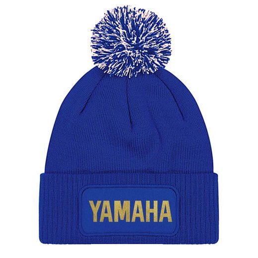 ZIMNÍ ČEPKA S BAMBULÍ A MOTIVEM YAMAHA