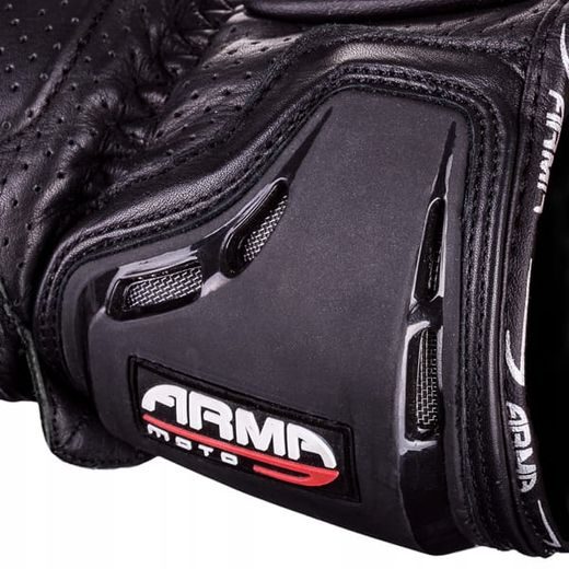 WOLF RAIDEN WHITE KOŽENÉ SPORTOVNÍ RUKAVICE NA MOTORKU