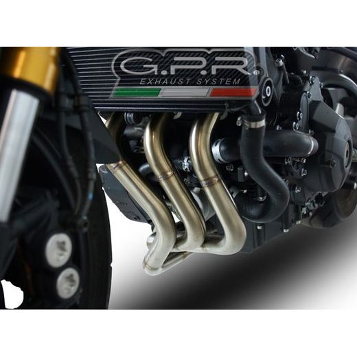 VÝFUK KOMPLETNÍ GPR DUAL INOX E5.CO.Y.230.1.CAT.DUAL.IO BROUŠENÁ NEREZOVÁ OCEL ZAHRNUJE ODNÍMATELNÝ DB KILLER A KATALYZÁTOR
