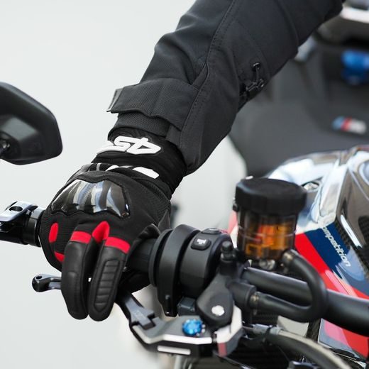 RUKAVICE NA MOTORKU 4SR STUNT RED