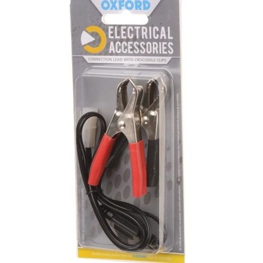 NÁHRADNÍ KABEL S KLIPY TYPU "KROKODÝL" OXFORD OF702