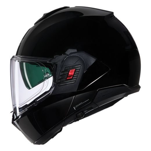 MOTO HELMA NOLAN N120-1 CLASSICO N-COM BLACK 301