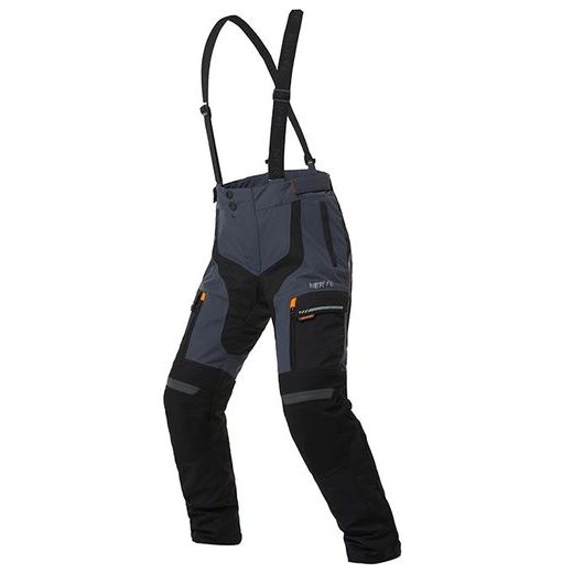 KALHOTY NA MOTORKU NERVE GOLDEN TOUR BLACK/GREY