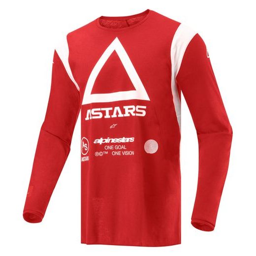 MX DRES TECHDURA, ALPINESTARS (ČERVENÁ FLUO) 2024