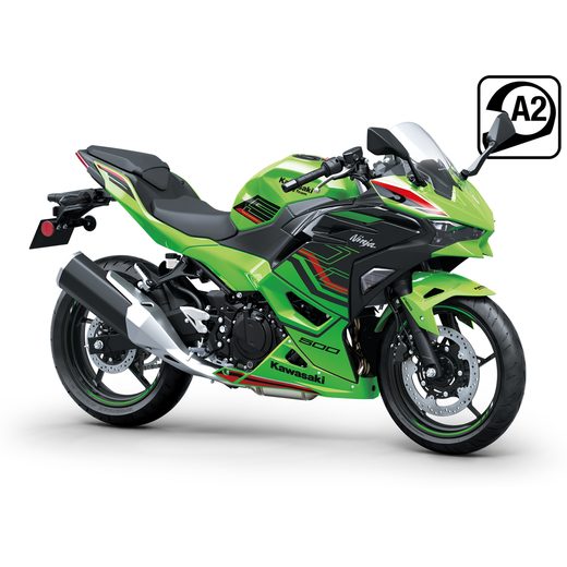 KAWASAKI NINJA 500 SE LIME GREEN 2024