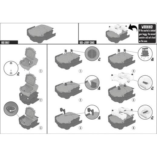 ZADNÍ BOX PRO UTV TESSERACT POLARIS RZR 1000