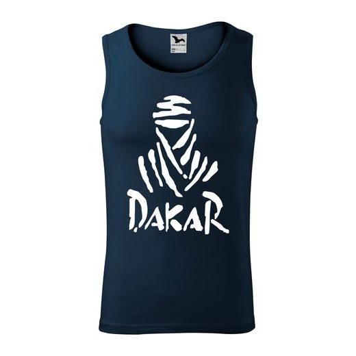 PÁNSKÉ TÍLKO S MOTIVEM DAKAR 1 - TMAVĚ MODRÉ