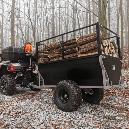 ZVÝŠENÉ BOČNICE PRO ATV VOZÍK WOOD 550