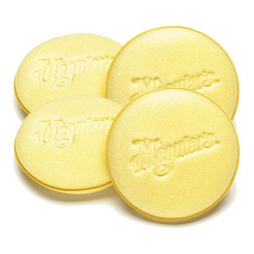 MEGUIARS SOFT FOAM APPLICATOR PADS - PĚNOVÉ APLIKÁTORY (4 KS)