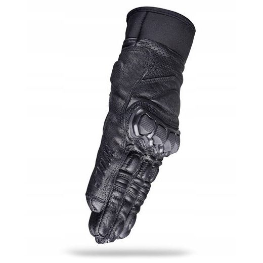 WOLF STILO BLACK KOŽENÉ RUKAVICE NA MOTORKU