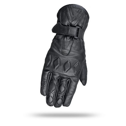 WOLF FIORI BLACK DÁMSKÉ KOŽENÉ RUKAVICE NA MOTORKU