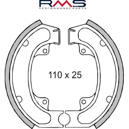 BRZDOVÉ ČELISTI RMS 225120080