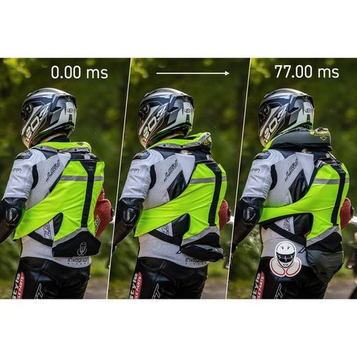 AIRBAGOVÁ VESTA HIT-AIR MLV 2 ČERNO-ORANŽOVÁ