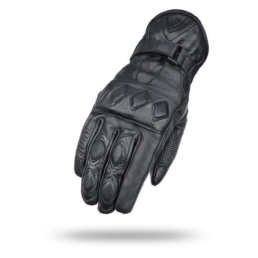 WOLF FIORI BLACK DÁMSKÉ KOŽENÉ RUKAVICE NA MOTORKU