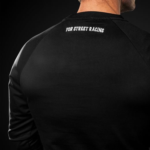 PÁNSKÁ MIKINA 4SR MOTORSPORT FLAG BLACK