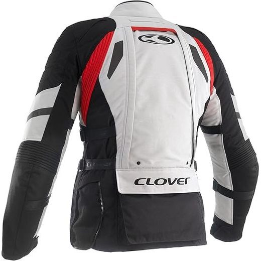BUNDA NA MOTORKU CLOVER CROSSOVER-3 AIRBAG BLACK/GREY