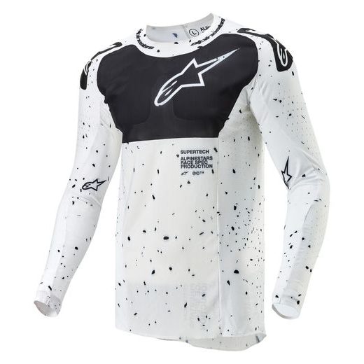 MX DRES SUPERTECH SPEK, ALPINESTARS (BÍLÁ/ČERNÁ) 2024