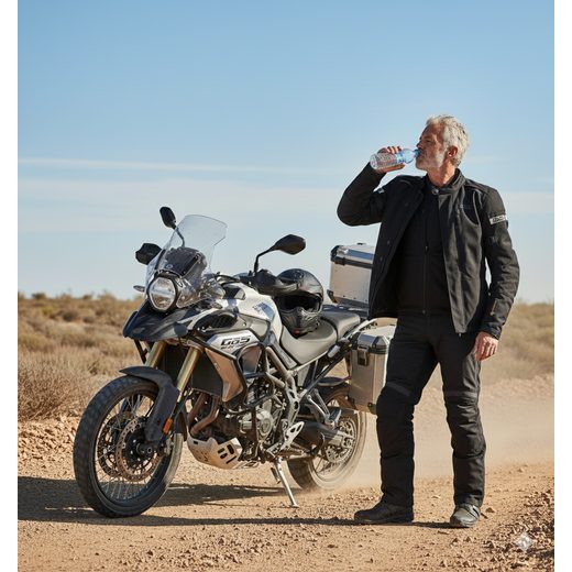 BUNDA NA MOTORKU GORE-TEX IXS HORIZON-GTX X52017 ČERNÁ