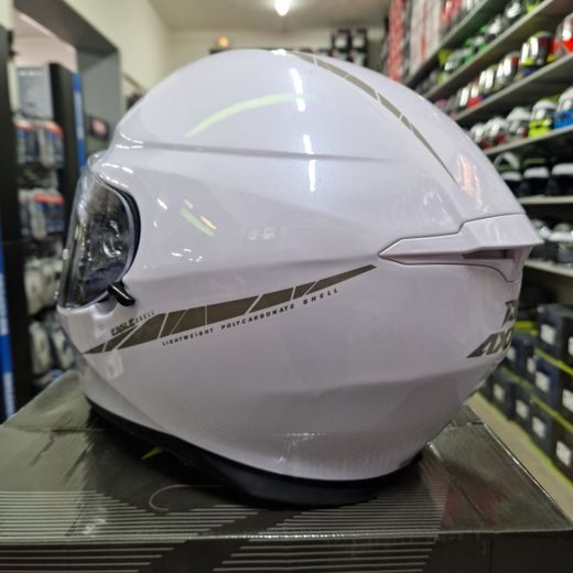 INTEGRÁLNÍ HELMA AXXIS EAGLE SV LESKLÁ BÍLÁ