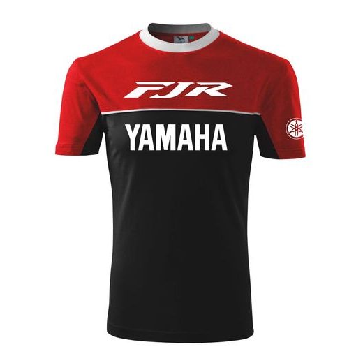 PÁNSKÉ TRIKO S MOTIVEM YAMAHA FJR - ČERVENÁ/ČERNÁ