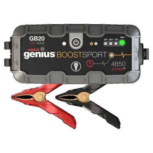 STARTOVACÍ BOX + POWER BANKA, STARTOVACÍ PROUD 500 A, NOCO GENIUS BOOST SPORT GB20 (NOCO USA)