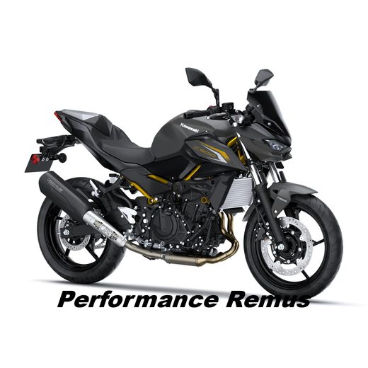 KAWASAKI Z500 METALLIC MATTE GRAPHENESTEEL GRAY 2026 DEMO