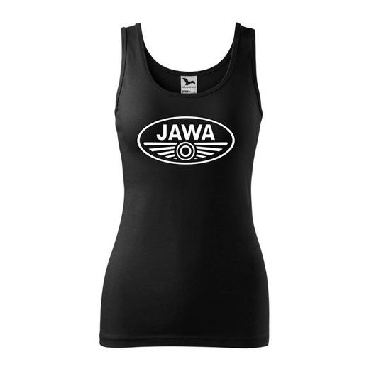 DÁMSKÉ TÍLKO S MOTIVEM JAWA - ČERNÉ