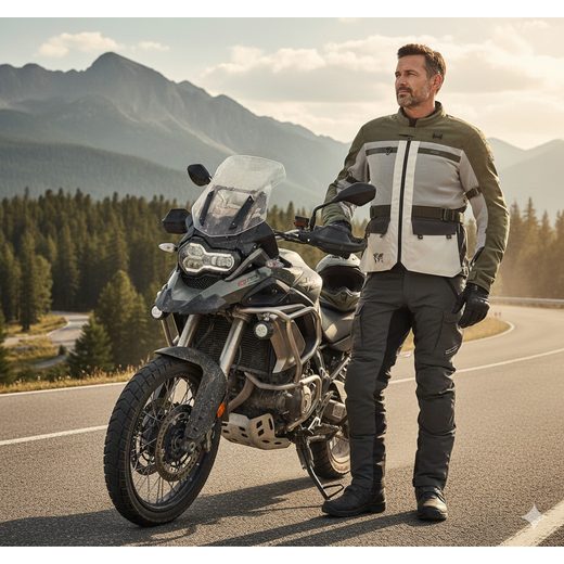 BUNDA IXS VENTURE-BIG AIR 1.0 X2-061425 SVĚTLE ŠEDÁ-OLIVOVÁ