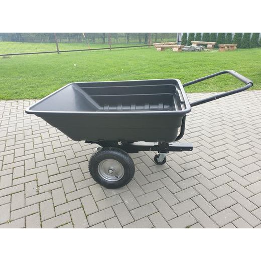 SHARK GARDEN 150 S ADPATÉREM NA TAŽNÉ, VOZÍK ZA ČTYŘKOLKU ČERNÝ