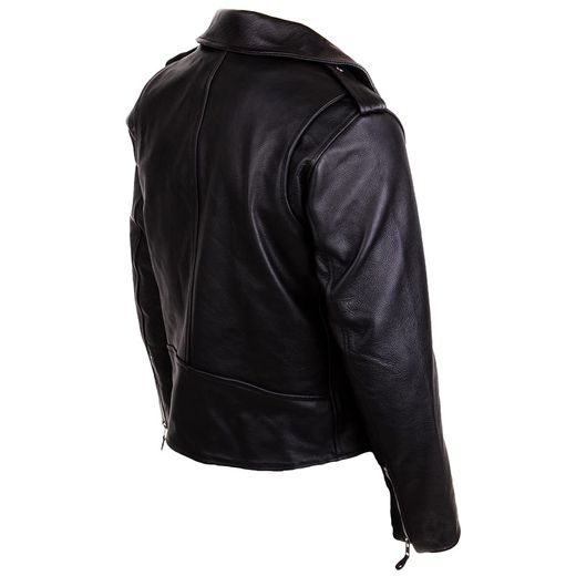 KOŽENÝ KŘIVÁK NA MOTORKU WOLF BIKER