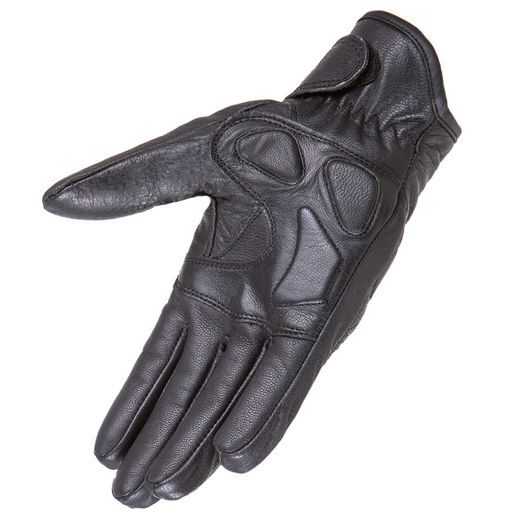 WOLF FORZA BLACK KOŽENÉ RUKAVICE NA MOTORKU