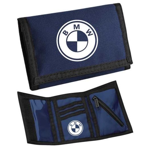 MOTO PENĚŽENKA S MOTIVEM BMW - TMAVĚ MODRÁ