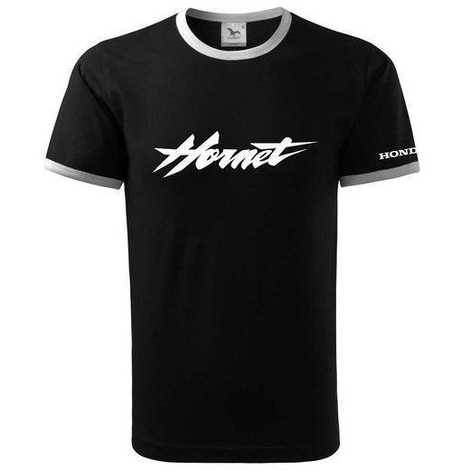 PÁNSKÉ TRIKO S MOTIVEM HONDA HORNET 3 - ČERNÉ
