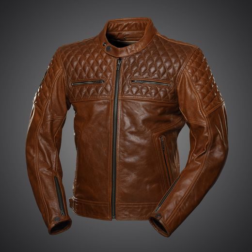 KOŽENÁ BUNDA 4SR SCRAMBLER COGNAC