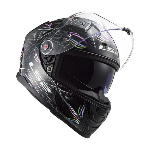 LS2 FF811 VECTOR II TROPICAL BLACK WHITE-06