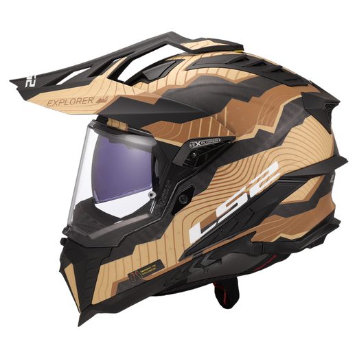LS2 MX701 EXPLORER C TRICK BROWN SAND-06