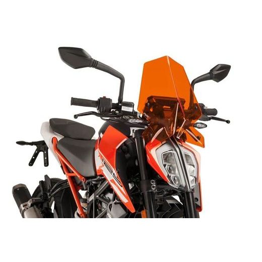 PLEXI ŠTÍT PUIG NEW GEN. SPORT 9514T ORANŽOVÁ