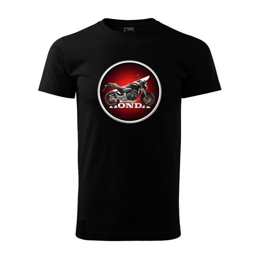 PÁNSKÉ TRIKO S MOTIVEM HONDA HORNET 4 - ČERNÉ
