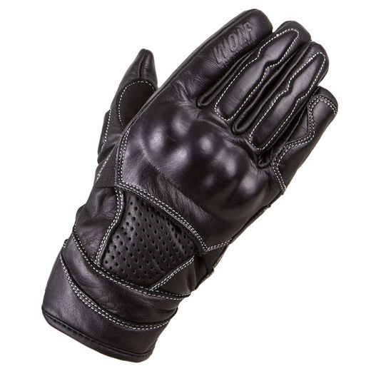 WOLF NARCO BLACK KOŽENÉ RUKAVICE NA MOTORKU