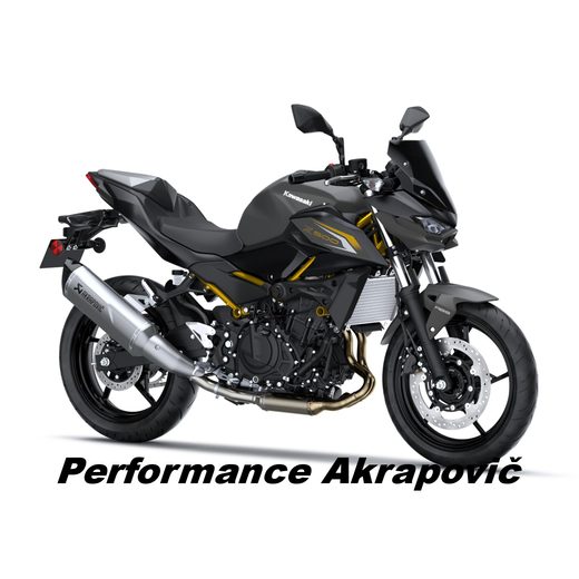 KAWASAKI Z500 METALLIC MATTE GRAPHENESTEEL GRAY 2026 DEMO