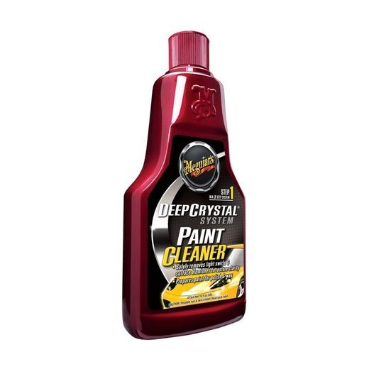 MEGUIARS DEEP CRYSTAL STEP 1 PAINT CLEANER - ČISTIČ LAKU 1. KROK (3-KROKOVÝ LEŠTÍCÍ SET) 473 ML