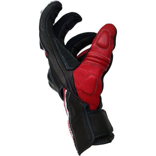 RUKAVICE NA MOTORKU NERVE KQ11 RED
