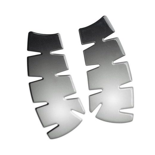 KNEE PAD METAL LOOK